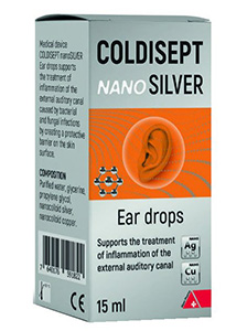 СOLDISEPT NANO SILVER Ear drops